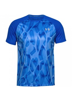 Męska koszulka do biegania UNDER ARMOUR ISO-CHILL Printed Short Sleeve ze sklepu Sportstylestory.com w kategorii T-shirty męskie - zdjęcie 135207717