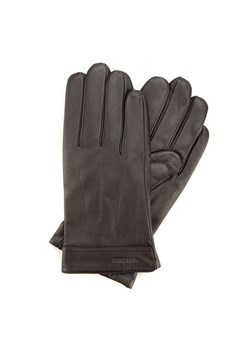 Rękawiczki męskie ciemny brąz ze sklepu WITTCHEN w kategorii Rękawiczki męskie - zdjęcie 135232038