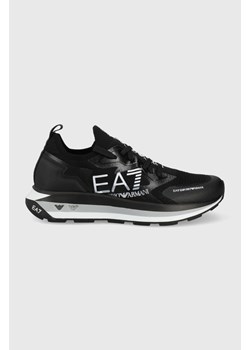 EA7 Emporio Armani sneakersy kolor czarny ze sklepu ANSWEAR.com w kategorii Buty sportowe męskie - zdjęcie 135234476