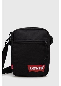 Levi&apos;s Saszetka kolor czarny ze sklepu ANSWEAR.com w kategorii Saszetki - zdjęcie 135273269