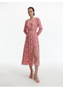 Reserved - Wzorzysta sukienka - Wielobarwny ze sklepu Reserved w kategorii Sukienki - zdjęcie 135304496
