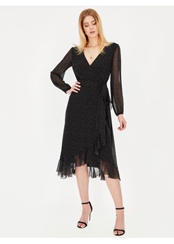 Czarna sukienka w groszki L'AF Romance ze sklepu Eye For Fashion w kategorii Sukienki - zdjęcie 135343107