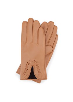 Damskie rękawiczki skórzane z wcięciem ze sklepu WITTCHEN w kategorii Rękawiczki damskie - zdjęcie 135400498