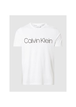T-shirt z nadrukiem z logo ze sklepu Peek&Cloppenburg  w kategorii T-shirty męskie - zdjęcie 135407657