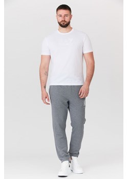 ARMANI EXCHANGE - Szare spodnie dresowe męskie ze sklepu outfit.pl w kategorii Spodnie męskie - zdjęcie 135443669