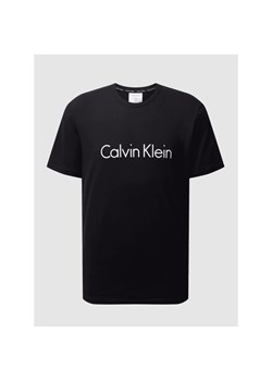 T-shirt z bawełny z nadrukiem z logo ze sklepu Peek&Cloppenburg  w kategorii T-shirty męskie - zdjęcie 135451888
