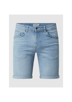 Szorty jeansowe o kroju slim fit z dodatkiem streczu model ‘Cooper’ ze sklepu Peek&Cloppenburg  w kategorii Spodenki męskie - zdjęcie 135456375