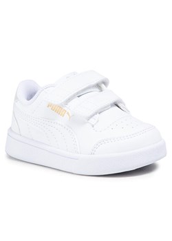 Puma Sneakersy Shuffle V Inf 375690 01 Biały ze sklepu MODIVO w kategorii Trampki dziecięce - zdjęcie 135468607