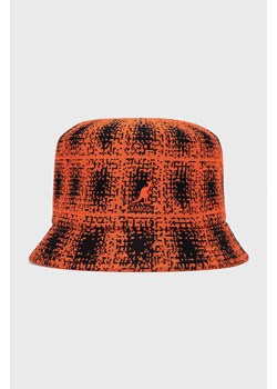 Kangol kapelusz kolor pomarańczowy ze sklepu ANSWEAR.com w kategorii Kapelusze męskie - zdjęcie 135470695