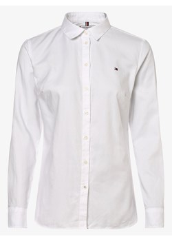 Tommy Hilfiger Bluzka damska Kobiety Bawełna biały jednolity ze sklepu vangraaf w kategorii Koszule damskie - zdjęcie 135475648