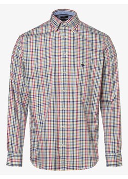 Fynch-Hatton Koszula męska Mężczyźni Regular Fit Bawełna wielokolorowy w kratkę button down ze sklepu vangraaf w kategorii Koszule męskie - zdjęcie 135476046