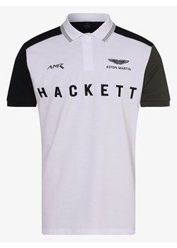 Hackett London t-shirt męski wielokolorowy z krótkim rękawem z napisem 