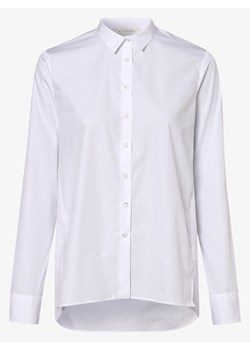 Eterna Comfort Fit - Bluzka damska niewymagająca prasowania, biały ze sklepu vangraaf w kategorii Koszule damskie - zdjęcie 135476419