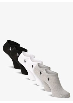 Polo Ralph Lauren Skarpety pakowane po 6 szt. Kobiety drobna dzianina biały jednolity ze sklepu vangraaf w kategorii Skarpetki damskie - zdjęcie 135477927
