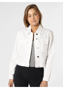 Calvin Klein - Damska kurtka jeansowa, biały ze sklepu vangraaf w kategorii Kurtki damskie - zdjęcie 135478037