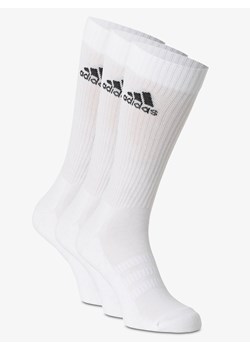 adidas Performance Skarpety pakowane po 3 szt. Mężczyźni drobna dzianina biały jednolity ze sklepu vangraaf w kategorii Skarpetki męskie - zdjęcie 135478065