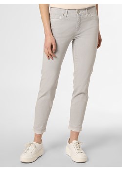 RAFFAELLO ROSSI Spodnie Kobiety Bawełna jasny szary jednolity ze sklepu vangraaf w kategorii Spodnie damskie - zdjęcie 135478218