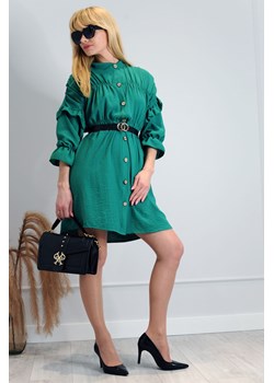 Zorola Green sukienka ze sklepu Świat Bielizny w kategorii Sukienki - zdjęcie 135496957