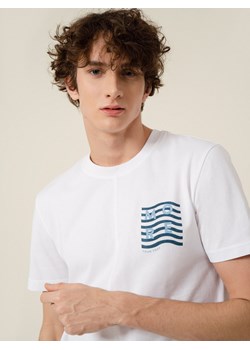 T-shirt z nadrukiem męski ze sklepu OUTHORN w kategorii T-shirty męskie - zdjęcie 135500958