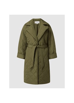 Płaszcz pikowany z paskiem w talii model ‘Chris’ ze sklepu Peek&Cloppenburg  w kategorii Płaszcze damskie - zdjęcie 135520768