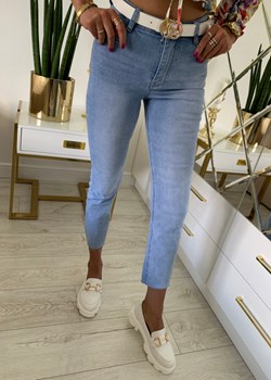 Spodnie jeansowe jasnoniebieskie 2933 ze sklepu Sklep Fason w kategorii Jeansy damskie - zdjęcie 135591506