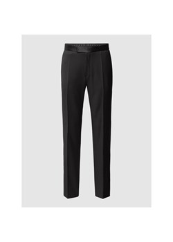 Spodnie do garnituru o kroju slim fit z paskami w kontrastowym kolorze ze sklepu Peek&Cloppenburg  w kategorii Spodnie męskie - zdjęcie 135603459