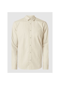 Koszula casualowa o kroju slim fit z popeliny ze sklepu Peek&Cloppenburg  w kategorii Koszule męskie - zdjęcie 135608907