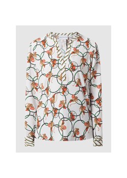 Bluzka z mieszanka jedwabiu i elastanu ze sklepu Peek&Cloppenburg  w kategorii Bluzki damskie - zdjęcie 135612105