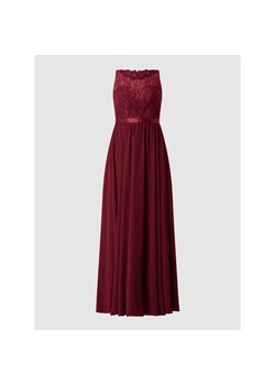 Sukienka wieczorowa z koronki i szyfonu ze sklepu Peek&Cloppenburg  w kategorii Sukienki - zdjęcie 135616338