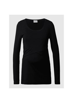 Bluzka z długim rękawem ciążowa w stylu kopertowym ze sklepu Peek&Cloppenburg  w kategorii Bluzki ciążowe - zdjęcie 135616517