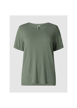 T-shirt PLUS SIZE ze wzorem w paski model ‘Nanna’ ze sklepu Peek&Cloppenburg  w kategorii Bluzki damskie - zdjęcie 135620249