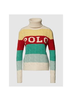 Sweter damski Polo Ralph Lauren z napisami z golfem 