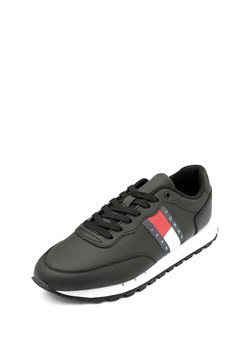 Skórzane sneakresy w kolorze czarno-białym ze sklepu Limango Polska w kategorii Buty sportowe męskie - zdjęcie 135728936
