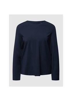 Bluzka z długim rękawem z nadrukiem z logo ze sklepu Peek&Cloppenburg  w kategorii Bluzki damskie - zdjęcie 135815258
