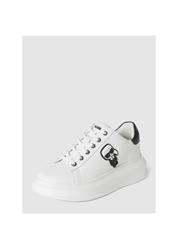 Buty sportowe damskie Karl Lagerfeld sneakersy wiosenne białe skórzane 