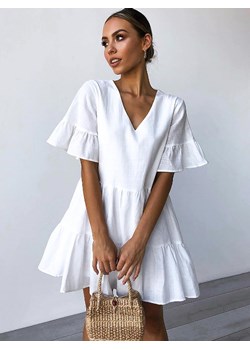Sukienka w kolorze białym ze sklepu Limango Polska w kategorii Sukienki - zdjęcie 135983748