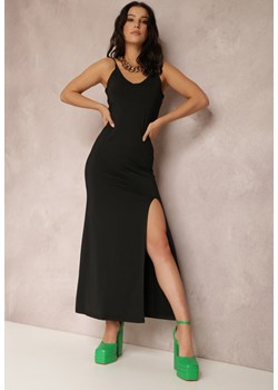 Czarna Sukienka Daggado ze sklepu Renee odzież w kategorii Sukienki - zdjęcie 136220068