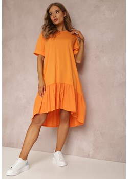 Pomarańczowa Sukienka Feodosyne ze sklepu Renee odzież w kategorii Sukienki - zdjęcie 136220078
