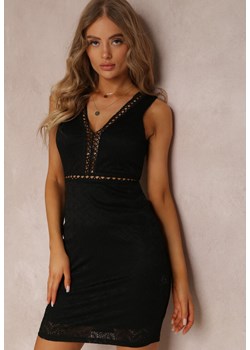 Czarna Sukienka Pronelaia ze sklepu Renee odzież w kategorii Sukienki - zdjęcie 136257005
