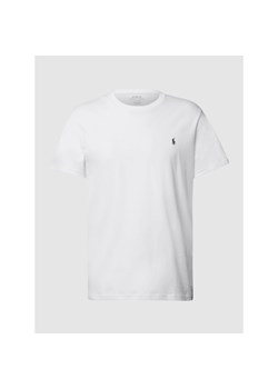 T-shirt z wyhaftowanym logo ze sklepu Peek&Cloppenburg  w kategorii T-shirty męskie - zdjęcie 136299167