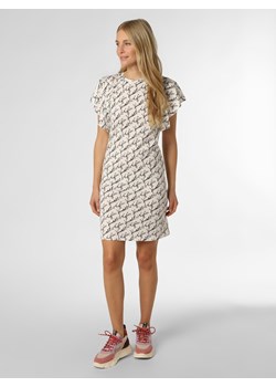 KENDALL + KYLIE Sukienka damska Kobiety Bawełna biały wzorzysty ze sklepu vangraaf w kategorii Sukienki - zdjęcie 136462615