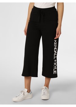 KENDALL + KYLIE - Damskie spodnie dresowe, czarny ze sklepu vangraaf w kategorii Spodnie damskie - zdjęcie 136462617