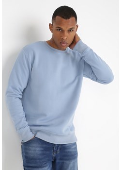 Niebieska Bluza Hypnol ze sklepu Born2be Odzież w kategorii Bluzy męskie - zdjęcie 136500006