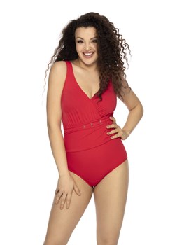 Jednoczęściowy strój kąpielowy Ava Barbados czerwony SKJ 42 ze sklepu piubiu_pl w kategorii Stroje kąpielowe - zdjęcie 136757818