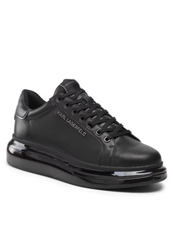 Sneakersy KARL LAGERFELD - KL52625 Black Lthr/Mono ze sklepu eobuwie.pl w kategorii Buty sportowe męskie - zdjęcie 136772027