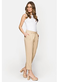 Spodnie Cygaretki Beżowe Roma ze sklepu Lancerto S.A. w kategorii Spodnie damskie - zdjęcie 136783557