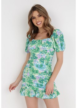 Zielona Sukienka Ampele ze sklepu Born2be Odzież w kategorii Sukienki - zdjęcie 136864317