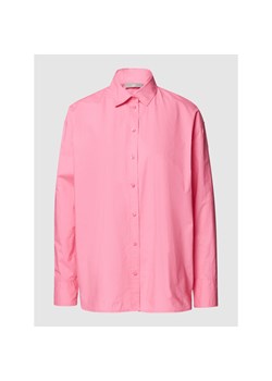 Bluzka koszulowa z bawełny ze sklepu Peek&Cloppenburg  w kategorii Koszule damskie - zdjęcie 136897737