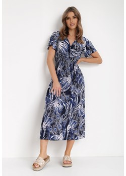 Ciemnoniebieska Sukienka Anastythia ze sklepu Born2be Odzież w kategorii Sukienki - zdjęcie 137059715