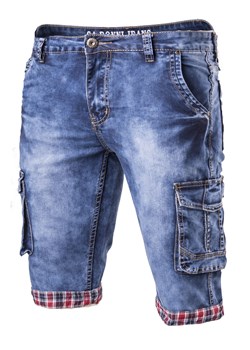 Spodenki męskie Q700 jeansowe ze sklepu Risardi w kategorii Spodenki męskie - zdjęcie 137072678
